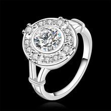 silver plated wedding rings sun stone sa anel masculino horloge hbr110 J4U66
