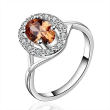 silver plated wedding rings sun stone sa anel masculino horloge hbr110 J4U66