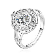 silver plated wedding rings sun stone sa anel masculino horloge hbr110 J4U66