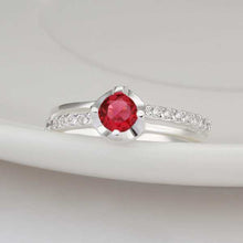 silver wedding ring austria crystal bague summer jewelry hbr00 J4U66