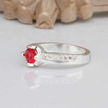 silver wedding ring austria crystal bague summer jewelry hbr00 J4U66