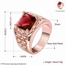 18k gold plated rings for women hollow edge crystal package anel feminino elegant J4U66