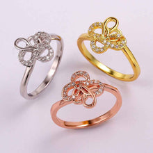 acessorios para mulher engagement ring insets love petal anillo oso joyas skgr04 J4U66