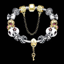 silver bracelet men intensive connected beads pulseras mujercostume jewellery J4U66