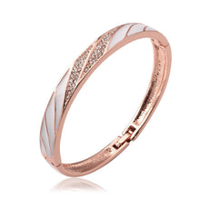 austrian crystal charms bangle diagonal lines women bracelet joias hbz00 J4U66