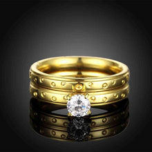 titanium steel ring dot moment rose anel masculino collier plastron femme hbr12 J4U66