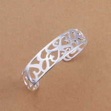 silver bracelet bangle kelp women wedding bracelet collier plastron femme smtb12 J4U66
