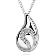 silver plated necklaces amp pendants germination of seeds gargantilha love J4U66