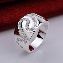 silver ring lastest imperial anillos jewellery smtr50 J4U66