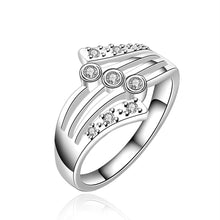silver rings for men three line and wing aliancas men jewelry hbr03 J4U66