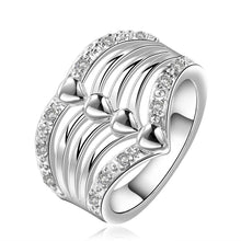 silver rings for men three line and wing aliancas men jewelry hbr03 J4U66
