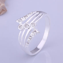 silver rings for men three line and wing aliancas men jewelry hbr03 J4U66