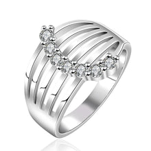 silver rings for men three line and wing aliancas men jewelry hbr03 J4U66