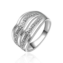 silver rings for men three line and wing aliancas men jewelry hbr03 J4U66
