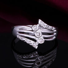 silver rings for men three line and wing aliancas men jewelry hbr03 J4U66