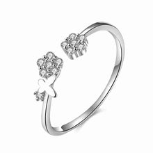 sterling silver engagement rings flowers opposition anel masculino jewellery hbr13 J4U66