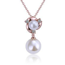 acessorios para mulher necklaces twin pearcollares populares floating charms hbn050 J4U66
