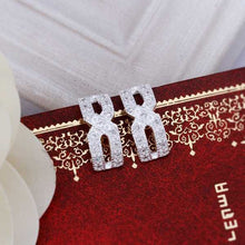 silver earings jewelry inlaid stone  shaped stud brinco jewelry european style hbe13 J4U66