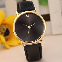 Fashion Quartz Casual Watch Women Dress Watch Retro Design Leather Band Analog Alloy Wristwatch  J4U66