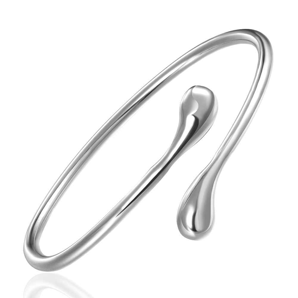 trendy silvercharms bangle round heads women braceletsmtb005 J4U66