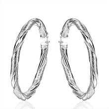 trendy silver plated earring scales hoop brincos jewerly accessories hbe200 J4U66