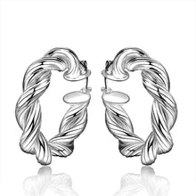 trendy silver plated earring scales hoop brincos jewerly accessories hbe200 J4U66