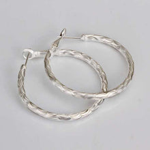 trendy silver plated earring scales hoop brincos jewerly accessories hbe200 J4U66