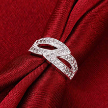 trendy silver plated wedding rings  characters insets ring men joyas smtr725 J4U66