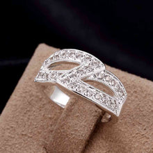 trendy silver plated wedding rings  characters insets ring men joyas smtr725 J4U66