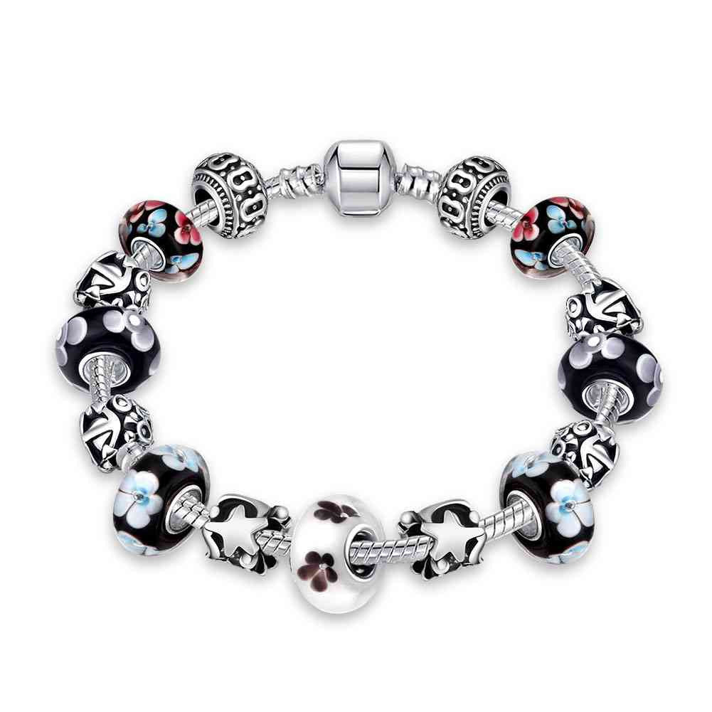 trendy silver pulseras black fantasy pulseira feminina men jewelry pfdh040 J4U66