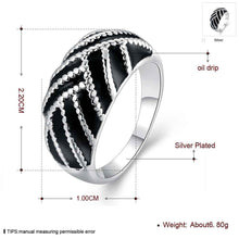 trendy silver wedding ring paint oval anel masculino prices in euros smtr74 J4U66