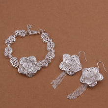 vintage love silver plated jewelry set sets for women wedding jewelry hbs01 J4U66