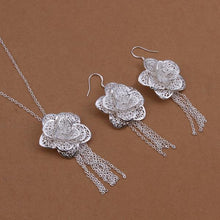 vintage love silver plated jewelry set sets for women wedding jewelry hbs01 J4U66