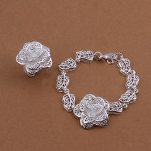 vintage love silver plated jewelry set sets for women wedding jewelry hbs01 J4U66