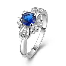 gsilver plated engagement rings insetswhite gem anel masculino oso hbr021 J4U66