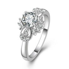 gsilver plated engagement rings insetswhite gem anel masculino oso hbr021 J4U66