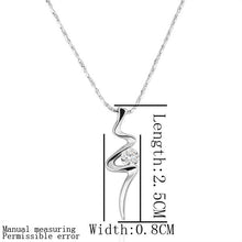 18k gold plating necklace inlaid crystal bow collier femme wedding J4U66