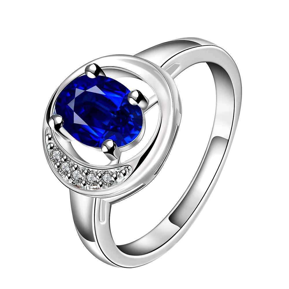 silver engagement rings oval stone hollow package ring men collier plastron femme hbr33 J4U66