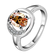 silver engagement rings oval stone hollow package ring men collier plastron femme hbr33 J4U66