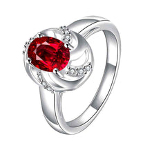 silver engagement rings oval stone hollow package ring men collier plastron femme hbr33 J4U66