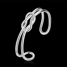 silver plated distortion men bracelet collier plastron smtb247 J4U66