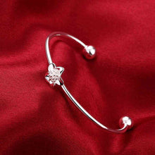 silver plated plum flower men bracelet bijoux women smtb22 J4U66
