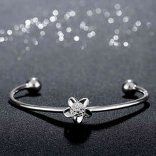 silver plated plum flower men bracelet bijoux women smtb22 J4U66