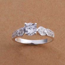 silver wedding rings austria crystal opal joyas hbr07 J4U66
