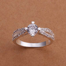 silver wedding rings austria crystal opal joyas hbr07 J4U66