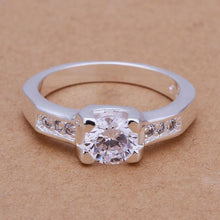 silver wedding rings austria crystal opal joyas hbr07 J4U66