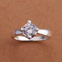 silver wedding rings austria crystal opal joyas hbr07 J4U66