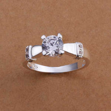 silver wedding rings austria crystal opal joyas hbr07 J4U66