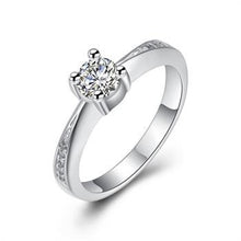 silver wedding rings austria crystal opal joyas hbr07 J4U66