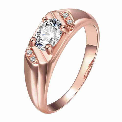 exo 18k gold plating rings for women inner arc crystal prices in euros bijoux women J4U66